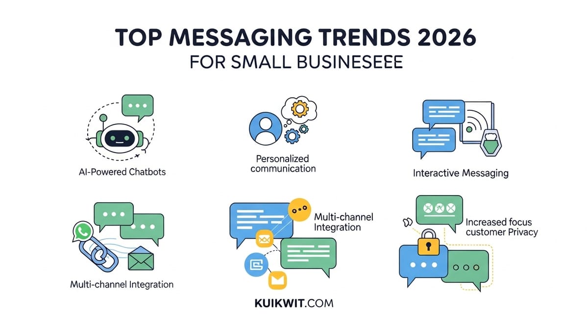 Top Messaging Trends 2026 for Small Businesses