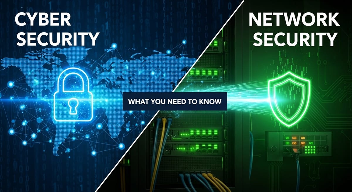 Cyber Security vs Network Security: What You Need to Know