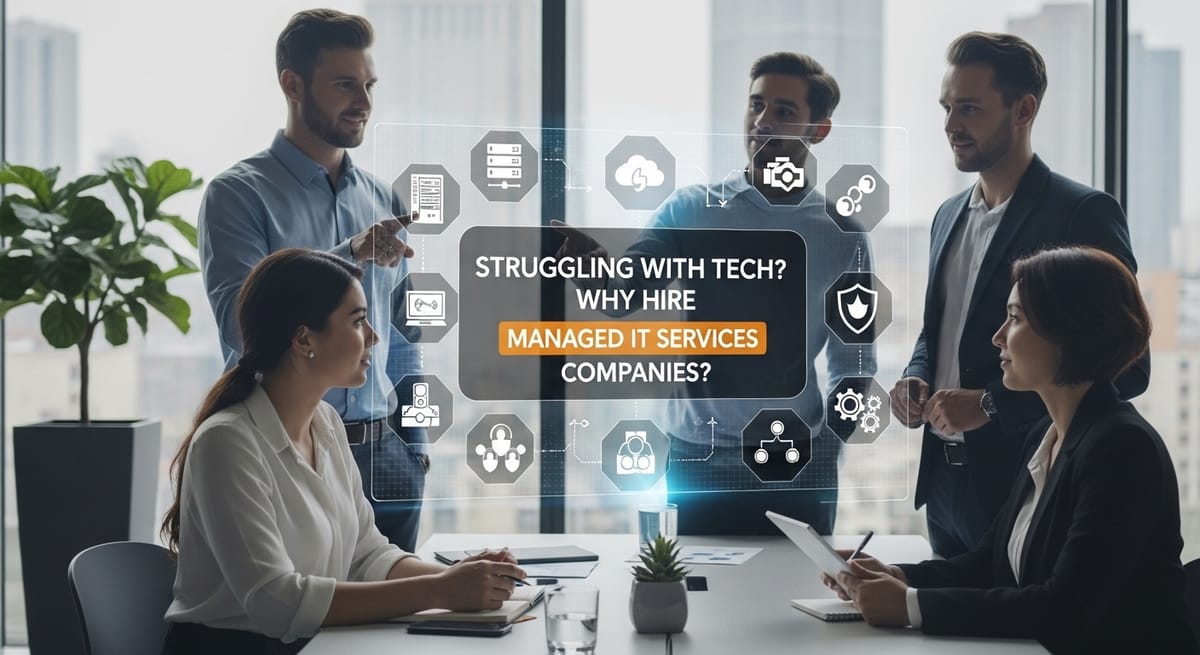 Struggling with Tech? Why Hire Managed IT Services Companies