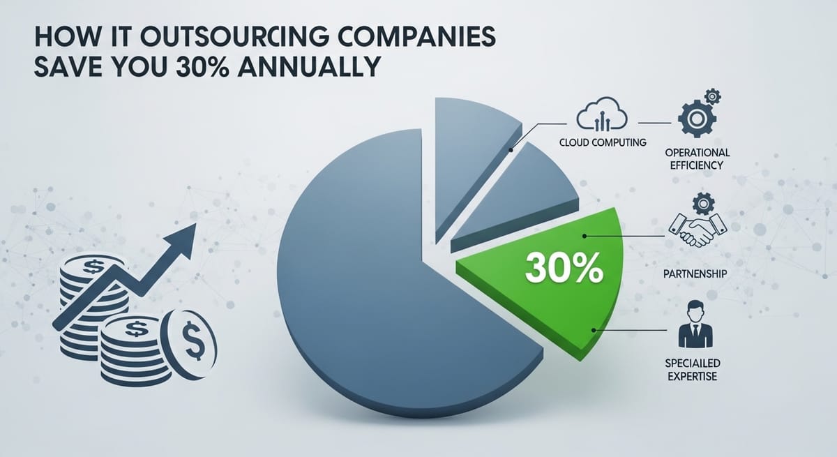 How IT outsourcing companies Save You 30% Annually