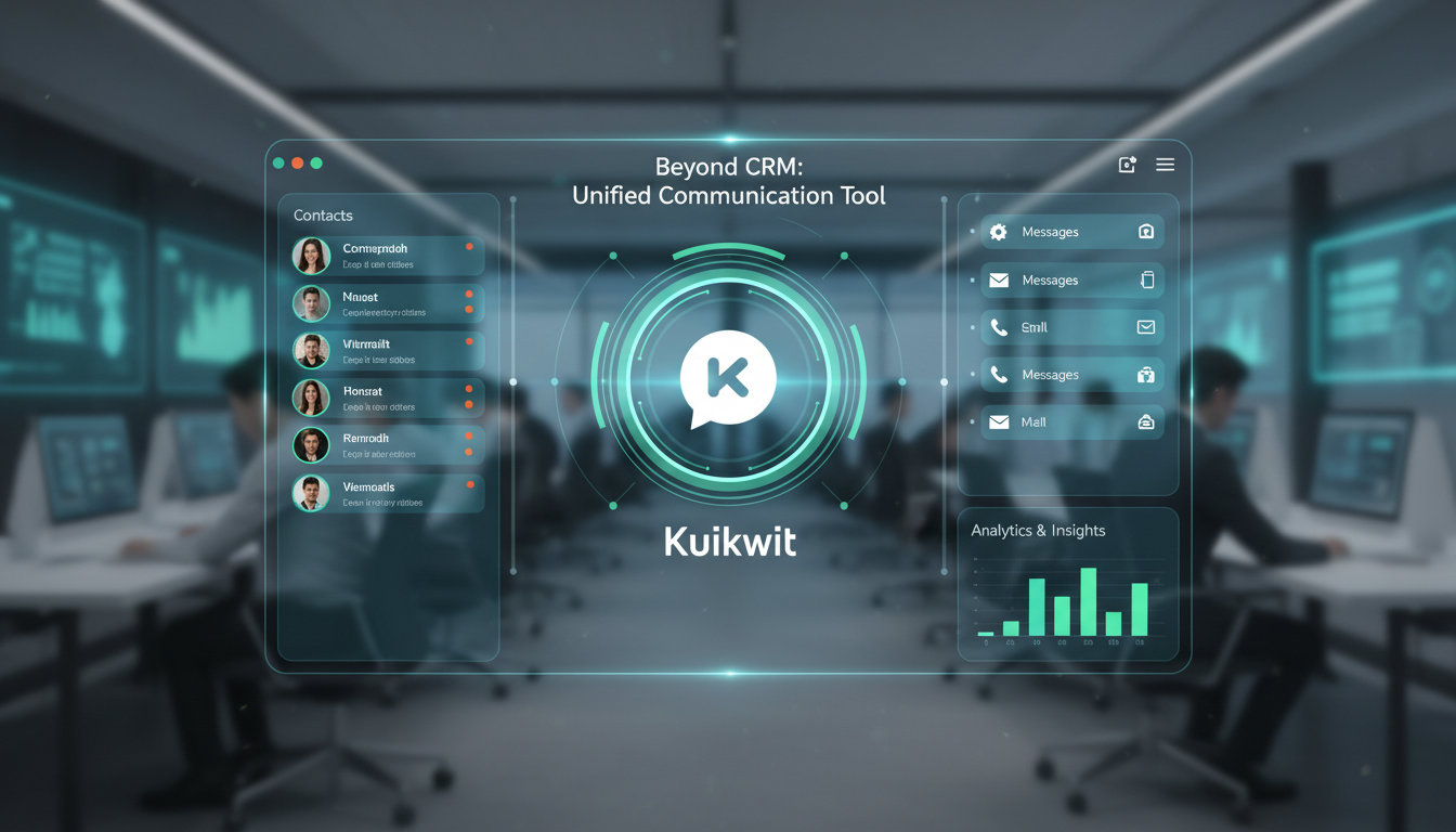 Beyond CRM: Kuikwit’s Unified Communication Tool