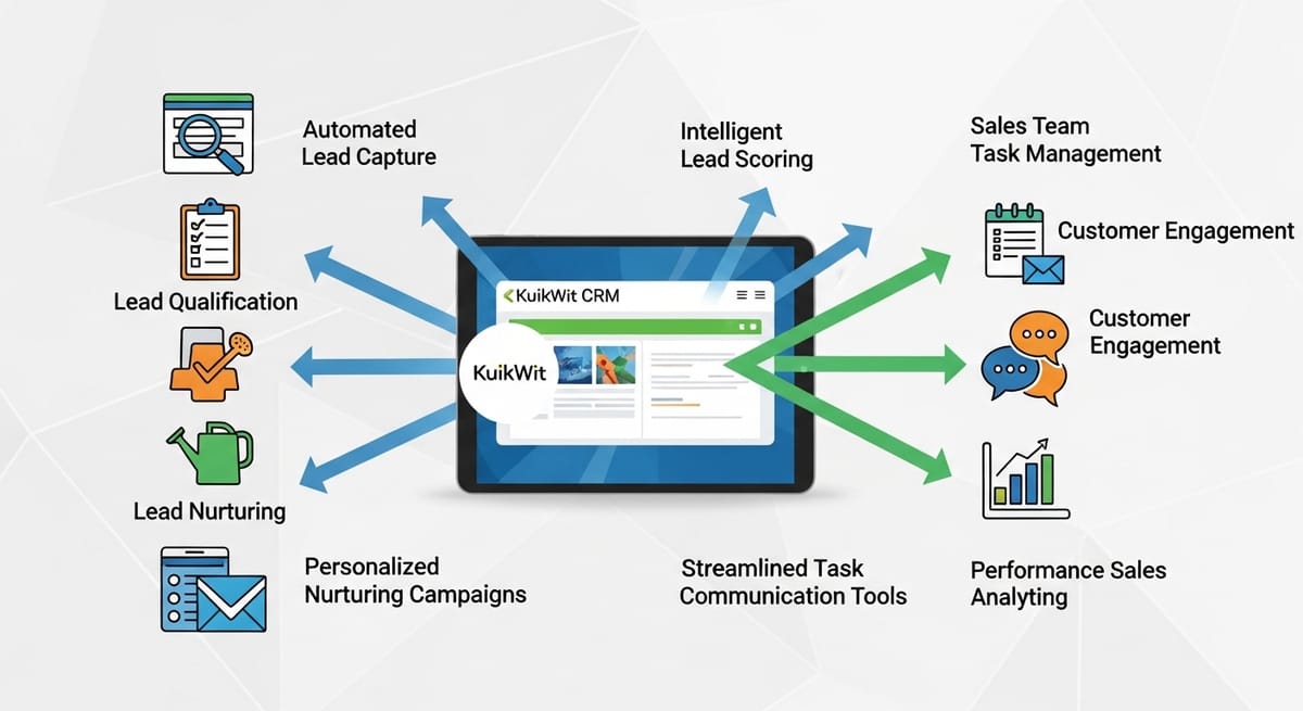 How KuikWit Improves Your Sales Process and Lead Flow