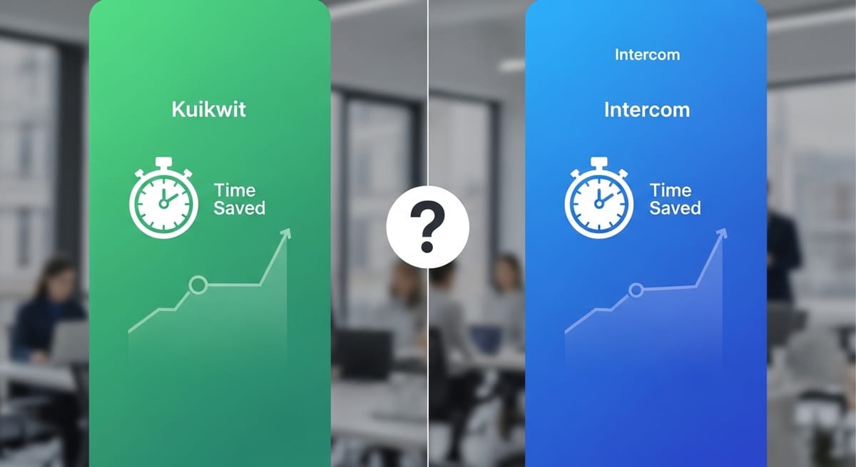 Kuikwit vs Intercom: Which One Saves More Time?