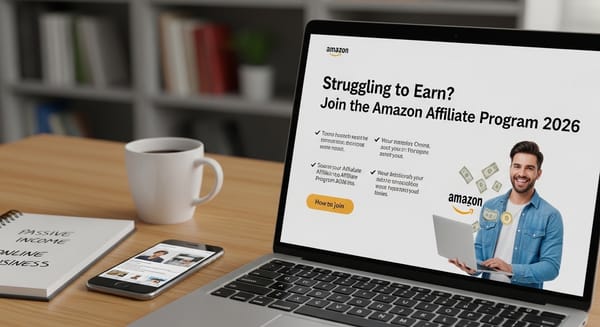 Struggling to Earn? Join the amazon affiliate program in 2026