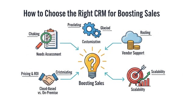 How to Choose the Right CRM for boosting sales