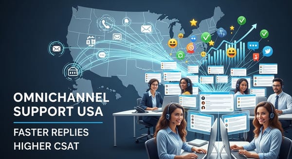 Omnichannel Support USA: Faster Replies, Higher CSAT