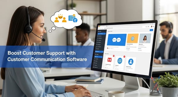 Boost Customer Support with Customer Communication Software